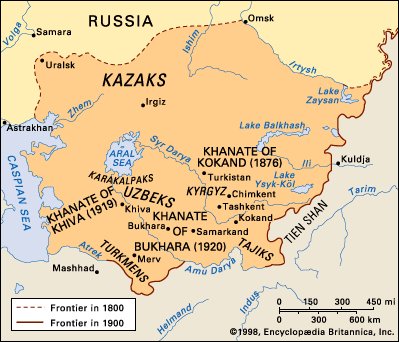 Thread. Gerrymandering (Soviet style)Before the Soviet period, there were no national borders between the peoples of Central Asia, and identity was defined by religion, family, clan and place.