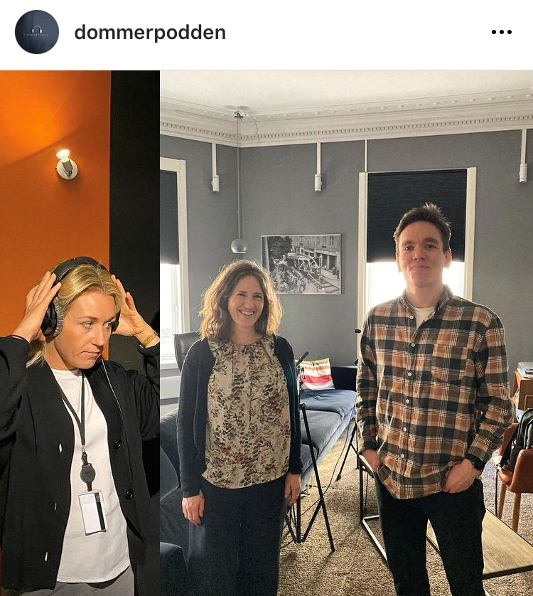 🎧 Konfliktrådets Frøydis Heyerdahl og Thov Midtsund Nordbø har vært i  dommerpodden, <a href="/Domstoladm/">Domstolene i Norge</a>, for å snakke om ungdomsstraff og ungdomsoppfølging som konfliktrådet har ansvar for. 
Du finner den der du vanligvis hører på podcast 🎧