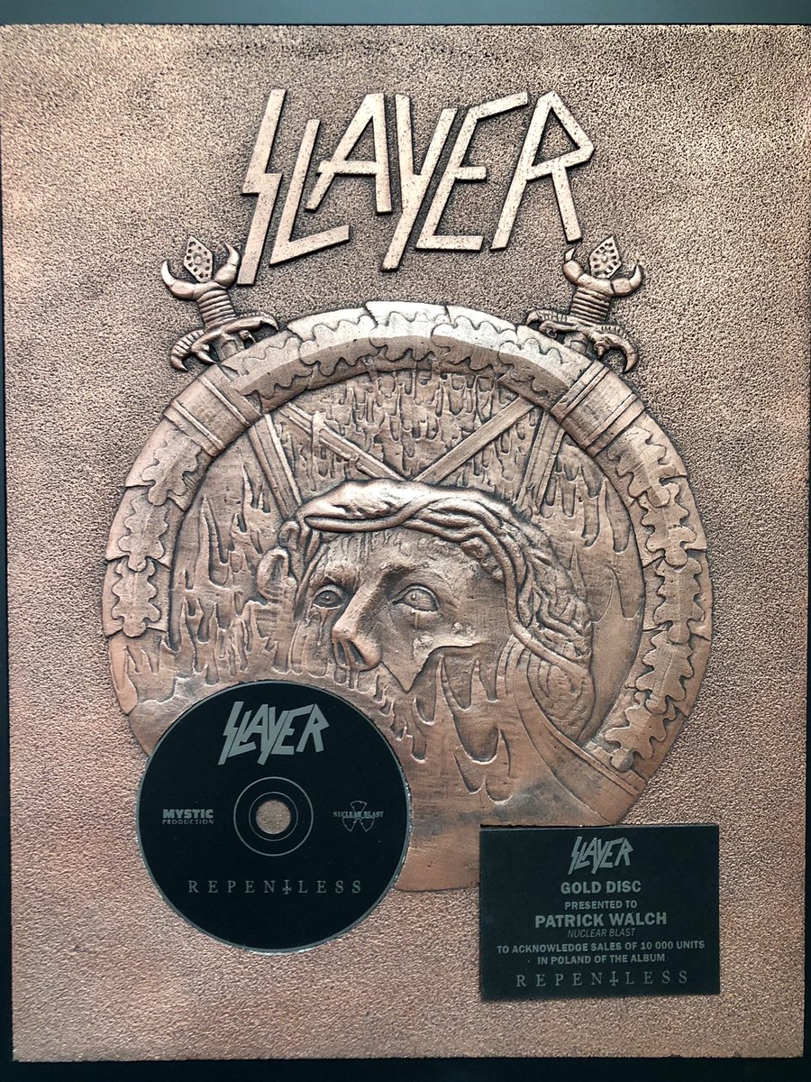 good times... 🤘🏽😈
<a href="/Slayer/">Slayer</a> #slayer #repentless #nuclearblast #digitalmarketing