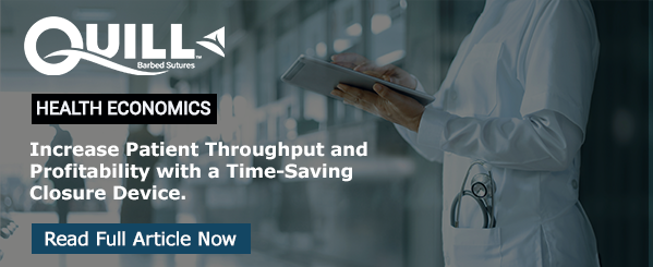 Read how Quill Barbed Suture can help you reduce reconstruction time to increase patient throughput and your practice's profitability. 💲⌛

Read the full article here hubs.ly/H0M7vC40

#Quill #QuillBarbedSuture #Dermatology