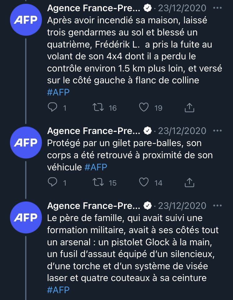 20) l’extrême-droite ne représente aucun danger pour la sécurité du pays.  https://twitter.com/SaebaNicky/status/1323353428681203715