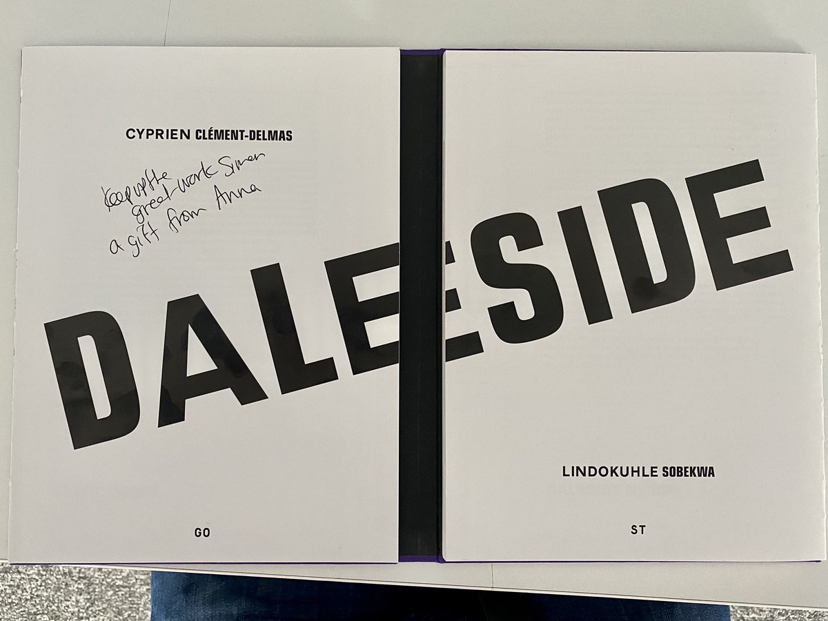 SimonPeterGreen's tweet photo. considerate gift from my ultra supportive lead tutor anna fox ๐ // French photographer Cyprien Clรฉment-Delmas & South African photographer Lindokuhle Sobekwa collaborate to make a portrait of #Daleside, an isolated Afrikaner suburb SE of Johannesburg. #daleside @MFAPhotoFarnham https://t.co/7FAhrMWsiR