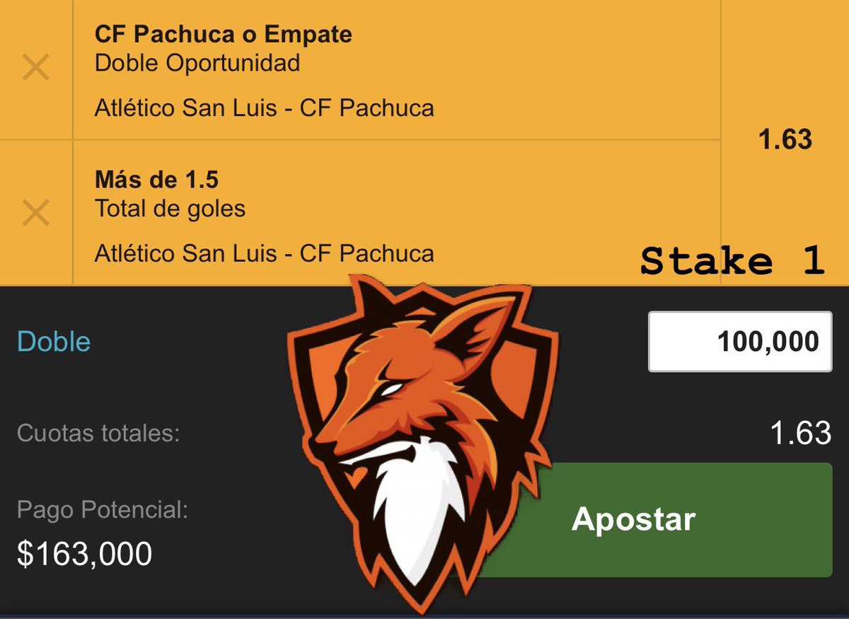 ZorroBets's tweet photo. APUESTA PARA HOY 29 DE ABRIL!! 🚨🚨🚨

Stake 1 📌

San Luis es de los peores equipos de Mexico, se enfrenta contra un Pachuca en ascenso, los partidos de estos equipos tienden a ser de más de dos goles ��🔥

🦊ZORRO NATION🦊 https://t.co/9B59wX0yWe