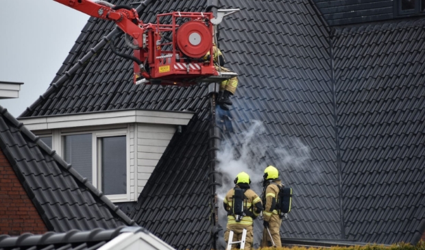 Brand in hoekwoning Herikhof Alblasserdam opgeschaald naar 'grote brand' - ..