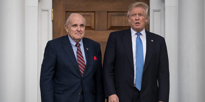 Rudy thread 7/When Giuliani makes his deal, he has to hand the feds EVERYTHING he knows. Not just the election fraud crimes involving Ukraine, but also his other crimes for Trump including election fraud in US (Georgia etc). And Giuliani's involvement with Jan 6 riots, etc