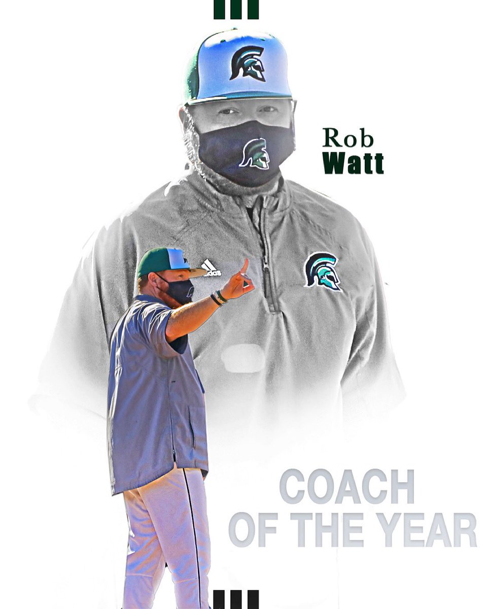 UMOBaseball's tweet photo. Congratulations to Hunter Stevens for earning @ConfCarolinas Pitcher of the Year Award and Coach Watt for earning Coach of the Year! 😤 https://t.co/nrWYEefRKV
