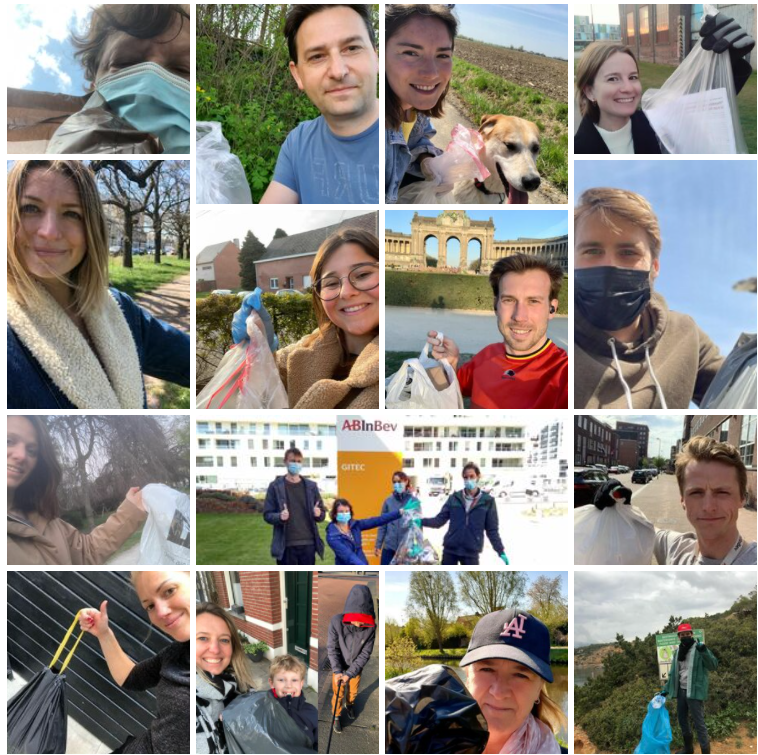 ABInBev_BE's tweet photo. Ter ere van Earth Day verzamelden onze medewerkers zakken met zwerfvuil tijdens de River Cleanup challenge. Vele handen maken licht werk.💪
#earthday #homeofbeer #rivercleanupchallenge https://t.co/NjJTkFlKGy
