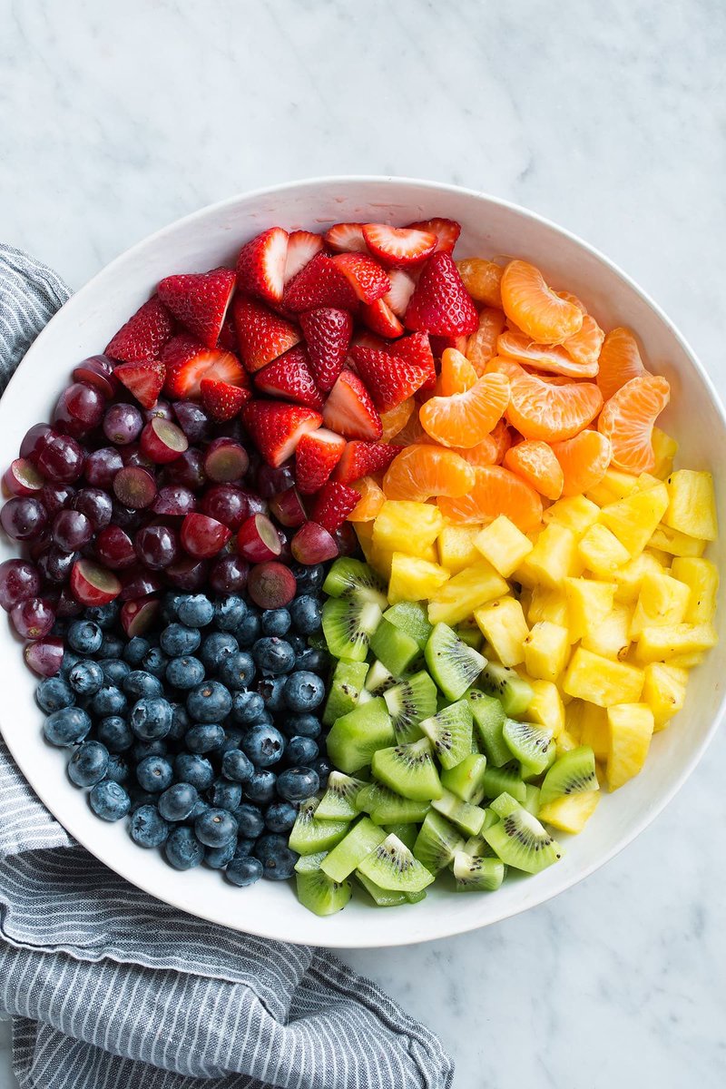 FarmParkNG's tweet photo. A bowl of goodness 😍😍😍😍

Ingredient 
-Grapes 
-Blueberries 
-Pineapple
-Tangerine 
-Strawberry 
-Kiwi

#Farmpark #Salad #Ramadan #TripleAmazing https://t.co/B54Zj0IJfK
