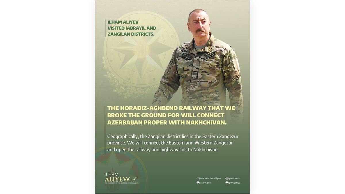Ilham Aliyev (@presidentaz) on Twitter photo 