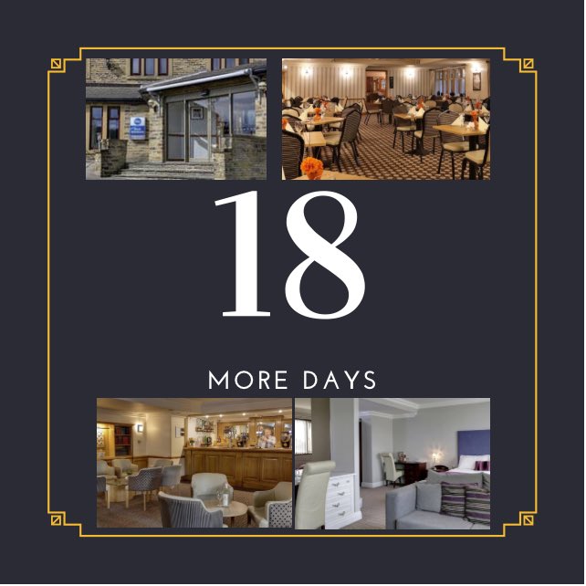 BW_GuidePostHotel (@bw_guidepost) on Twitter photo Hopefully not long now until we can welcome you back to the hotel, adhering to government guidelines of course.
Call to book your room, or table in the Restaurant, or visit our website for more information
☎️ 01274 607866
📧 reception@guideposthotel.net Hopefully not long now until we can welcome you back to the hotel, adhering to government guidelines of course.
Call to book your room, or table in the Restaurant, or visit our website for more information
☎️ 01274 607866
📧 reception@guideposthotel.net