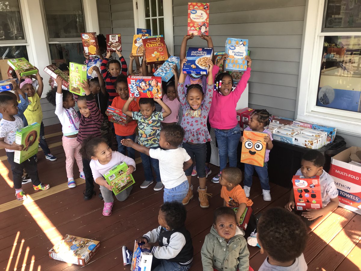 Results are in! Children throughout #ForsythCounty collected 7,918 boxes of cereal to help neighbors in need during the Wee Care! Cereal Drive. The biggest collection year yet! Thank you to our school partners for getting kids excited about #givingback! #NeighborsHelpingNeighbors
