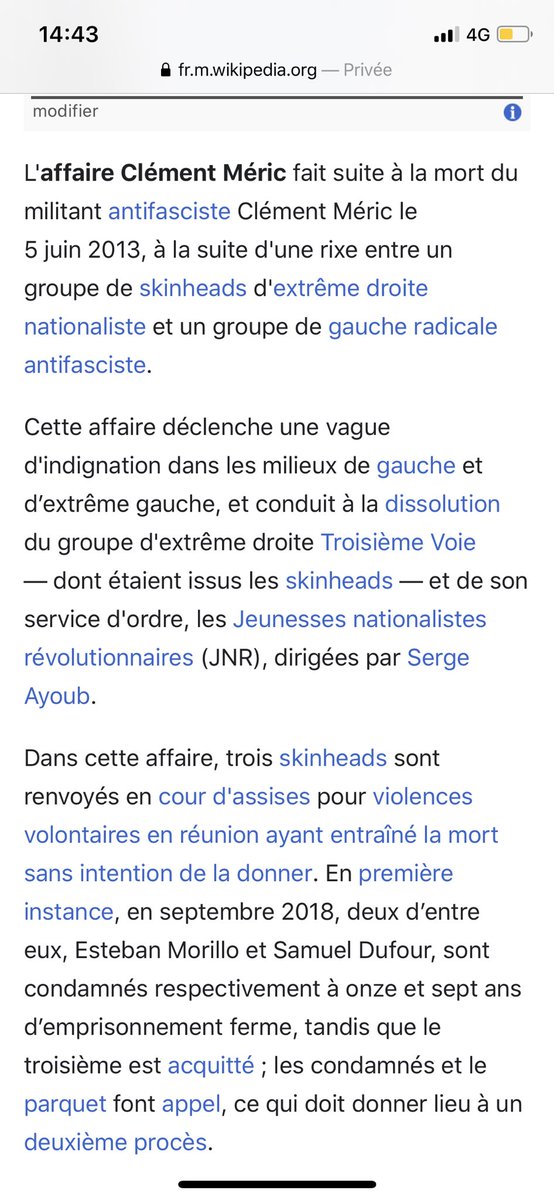 L’affaire Clément Meric (il paraissait si menaçant ce jeune homme malade)