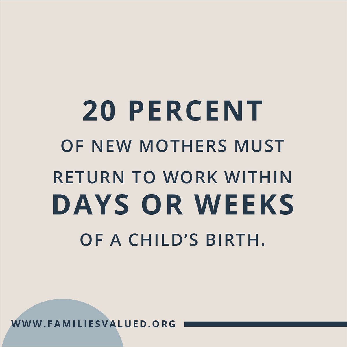 But the nature of our economy and the absence of a national paid leave program limits parents' time for in person caregiving.