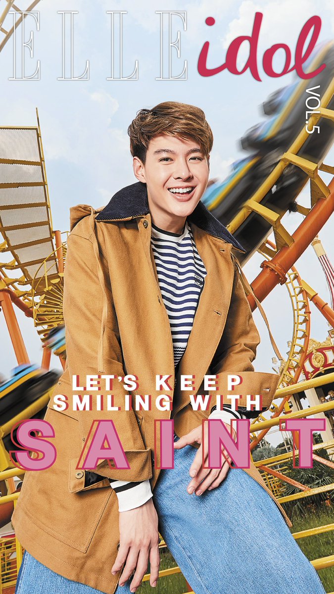 สปอยล์! ภาพหน้าปกของ ELLE idol Vol.5 "Let's Keep Smiling with SAINT" กับเซ้นต์ ศุภพงษ์ ที่จะมามอบรอยยิ้มและโมเมนต์สุดฟินให้หัวใจพองโตพร้อมๆ กันทางแอพพลิเคชั่น ELLE idol Thailand ตั้งแต่วันที่ 30 เม.ย เวลา 11 โมงเป็นต้นไป!  

#ELLEidolxSaintSup #ELLEidolTH
#Saint_Sup #MingEr