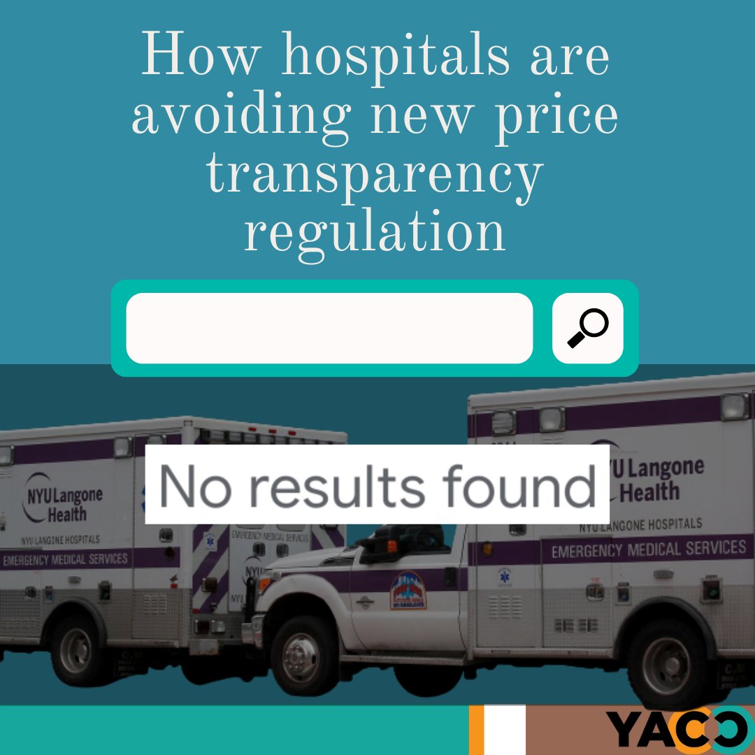 Webpages for hundreds of hospitals require users to click through to find prices, undermining federal transparency rule, Journal analysis shows.
wsj.com/articles/hospi…