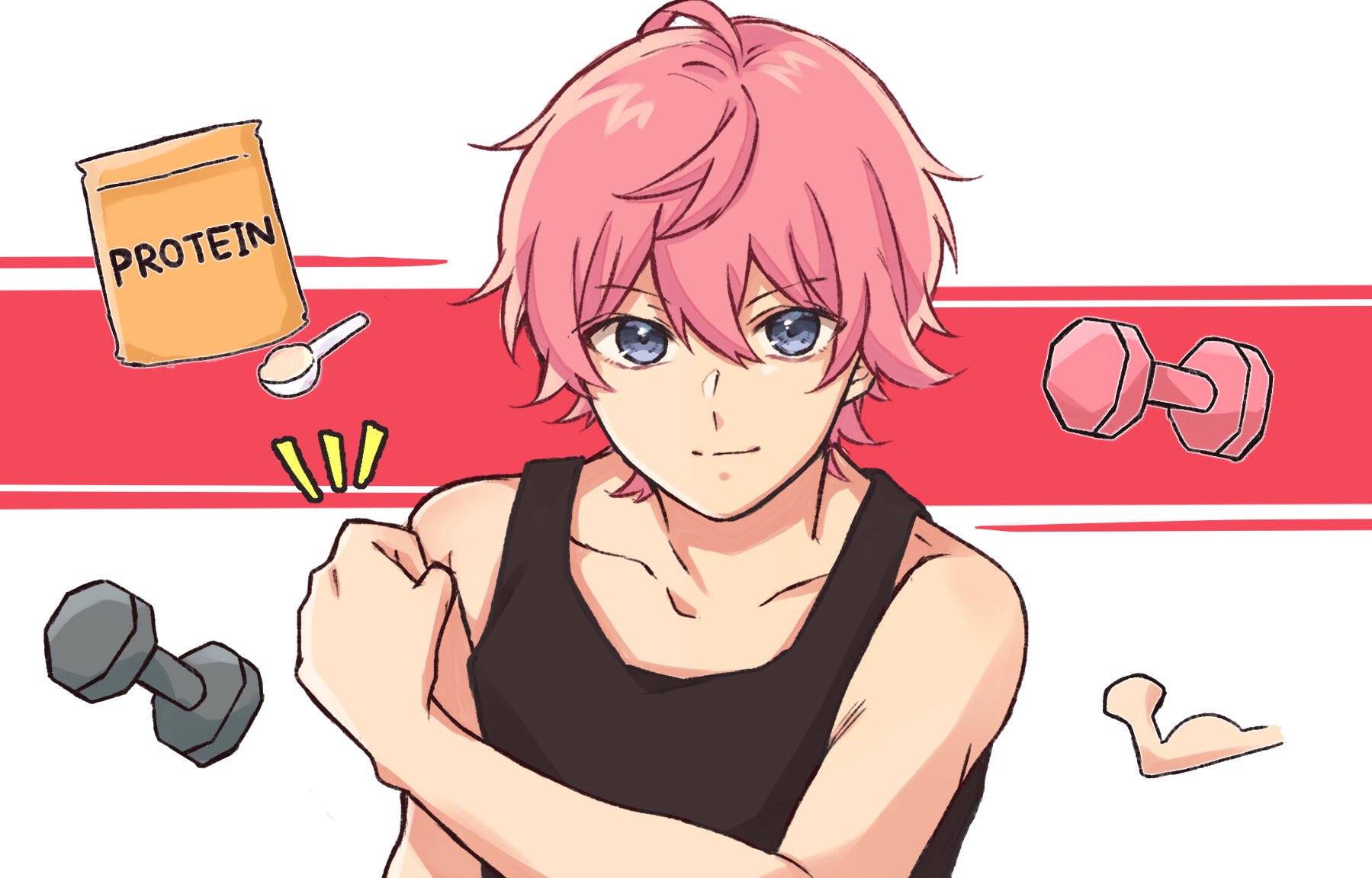 Amo タンクトップのさとみくん さとみギャラリー T Co Qo8iraq3rs Twitter