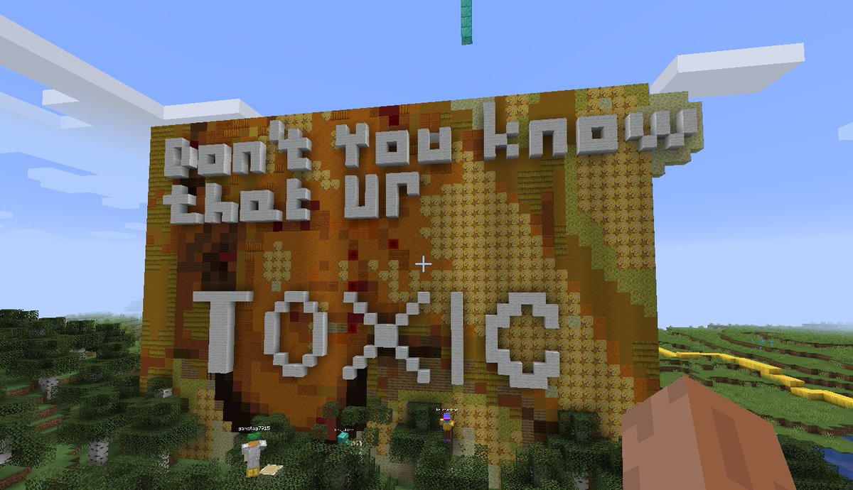 DrShane_Burke's tweet photo. So excited to participate in the #artechlaw workshop 'in' #minecraft today. Such fun creating memes and discussing NFTs with @joy_twemlow, Anders Haug and @nickymonkey. Huge thanks to @StinaTeilmann @AndeeWallace @ijalexander2002 @hellocatfood and everybody else for organising! https://t.co/aXtDWAnt4P