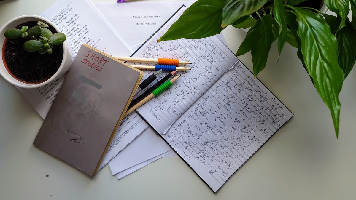 WriterScruffy's tweet image. I'M BAD AT BALANCING MULTIPLE PROJECTS 

I'm pretty bad at balancing my workload, but I thought I'd write a little #blog post about how I've been trying to improve. Enjoy!

Link: thescruffywriter.com/post/i-m-bad-a…

Also, I'll be posting my next short #story tomorrow!