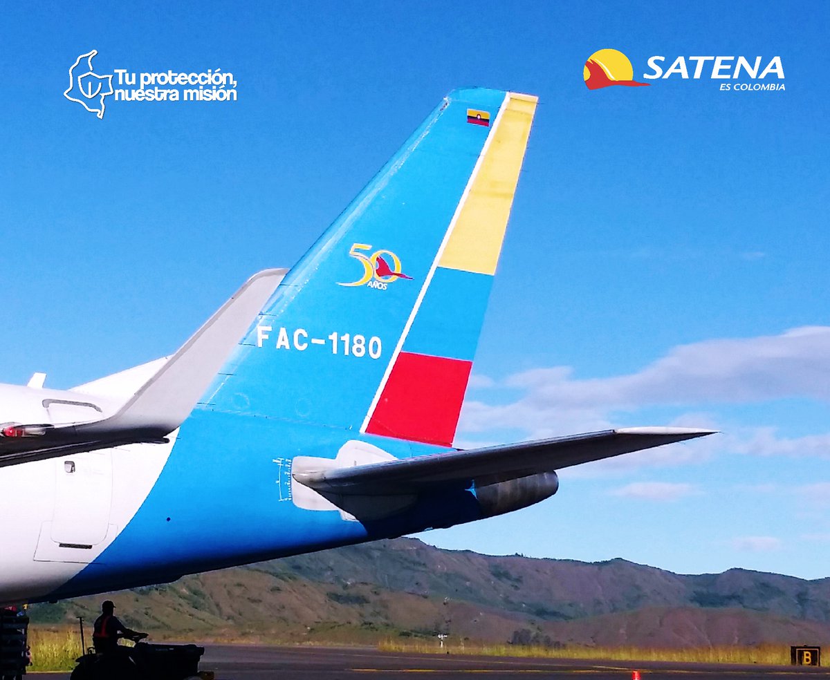 AerolineaSatena's tweet photo. Nuestros colores son nuestra identidad, cerca del galeras con el recordado #EMB170 en este jueves de #TBT!✌🏽
En estos 59 años, hemos conectado más de 110 ciudades y municipios por toda Colombia y continuaremos con nuestra misión por muchos años más!💪
#SATENAEsColombia 😍 https://t.co/2Z8CdYg8K1