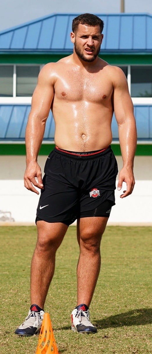 hot football bros on X: Joey Bosa loves showing it off - shirtless or  bulge in pants?  / X