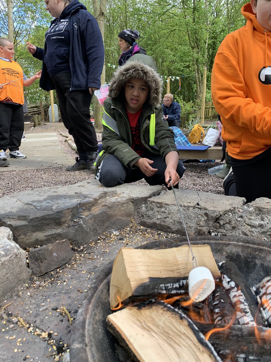 Great day at forest school today.
<a href="/StJohnVianneySc/">St John Vianney School</a>