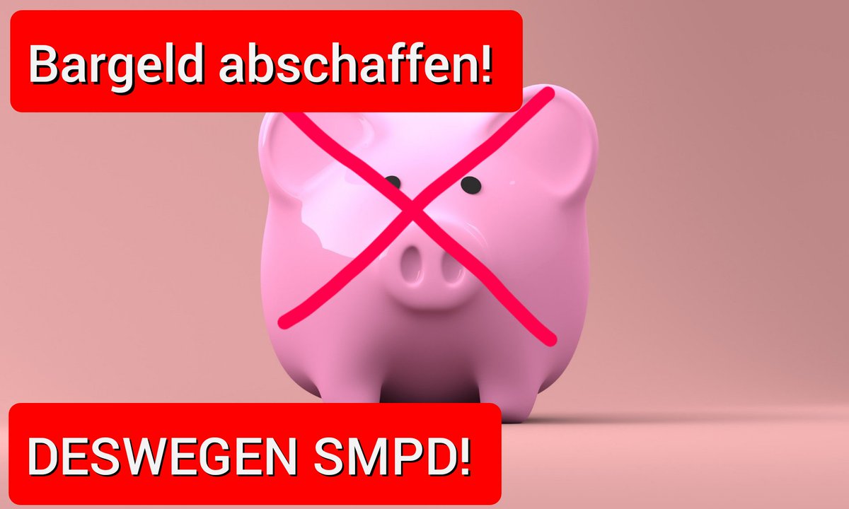 OfficalSmpd's tweet photo. Bargeld muss auf lange Sicht abgeschafft werden! Es gibt mittlerweile deutlich effektivere und zukunftssichere Bezahlmöglichkeiten!

#hartzundherzlich #BargeldMussWeg #Klimaschutzgesetz #ICanSeeYourVoice #AfD #CDU #Linke #Grüne #SPD #FDP #AmpelnImmerGrün #WegMitBäumen https://t.co/ZXgaavqaQL