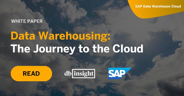 #SAPDataWarehouseCloud brings operational simplicity and agility to data & analytics by being designed to address the diverse needs of various stakeholders. Read the white paper by dbInsight to learn more: @SAPInMemory bit.ly/32ZfAmu