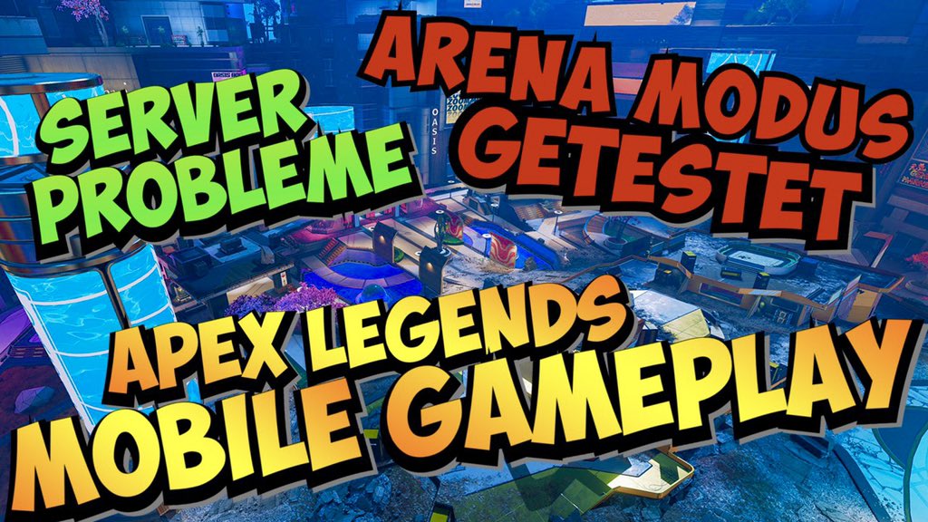 Heute gibt es Neuigkeiten über die #apexlegendsmobile Version und den #Apexlegends Arena Modus ! Ich freu mich auf euch ❤️👍 #YouTuber #TwitchDE @TwitchDESupport <a href="/GermanTwitchRT/">GermanMediaRetweet</a> <a href="/ApexRetweets_/">Apex Retweets</a> 

youtu.be/NewGf1-rWLw