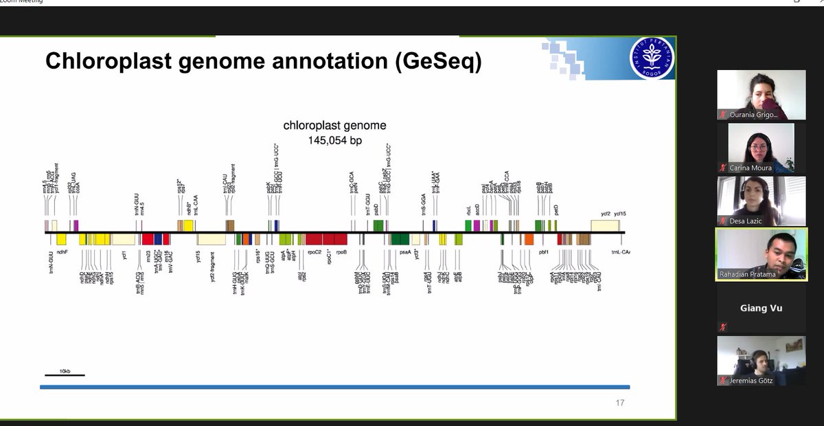 It's time to democratize technologies for scientific studies! <a href="/uniGoettingen/">Uni Göttingen</a> <a href="/ipbofficial/">IPB</a> <a href="/efforts_crc990/">EFForTS - CRC 990</a> 
Super cool guest seminar on #NanoporeSequencing to assess biodiversity in #Indonesia. Thanks, <a href="/RahadianPrata16/">Rahadian Pratama</a>!