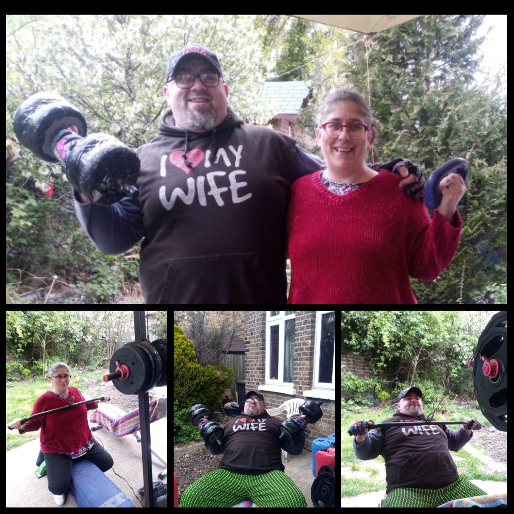 FitRichLinBy50's tweet photo. Beating the bulge together 😍💪👍
#FitBy50 #GetFitTogether #FitFam Back and Bicep day https://t.co/E7oQ5XVZ9W