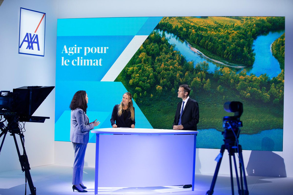 « Nous avons placé nos engagements pour le #climat au cœur de notre plan stratégique. Ils irriguent l’ensemble des actions du Groupe, tant dans ses activités d’investisseur que d’assureur. » <a href="/SoubranneC/">Céline Soubranne</a> <a href="/PascalChristory/">Christory</a> #AGAXA2021
