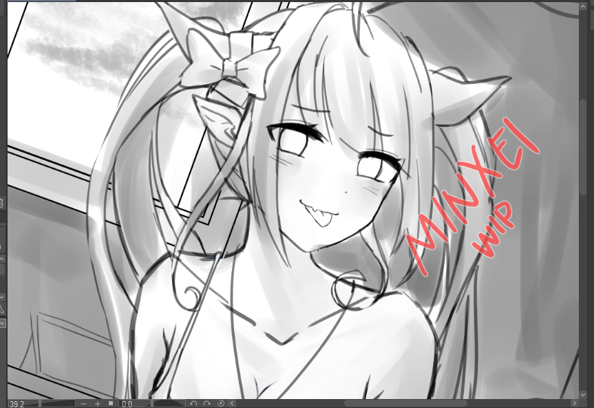 Kiryu Coco WIP 

she look SO GOOD in her new outfit 
I'll be working on this for the next few days!

please look forward to it! : D 