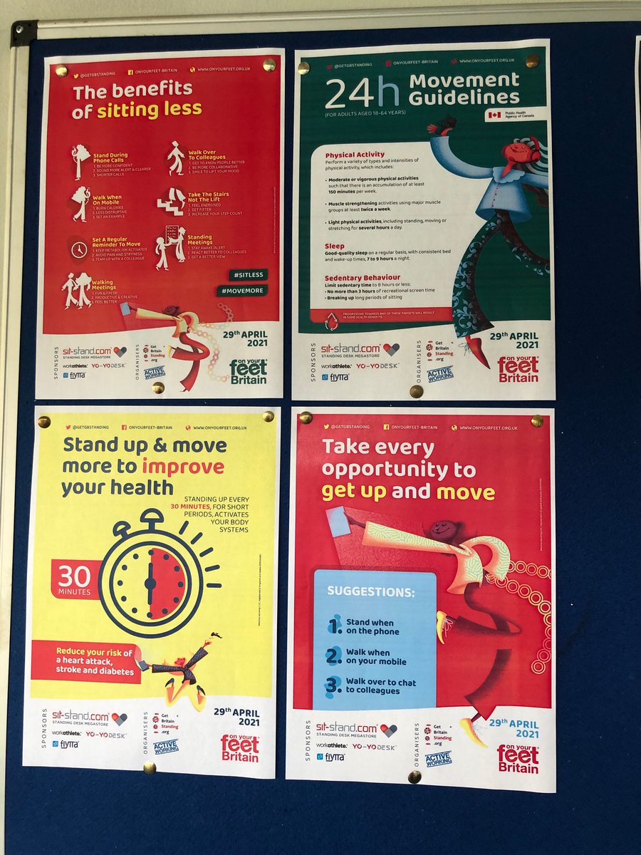 On your feet Britain! <a href="/GetGBstanding/">GET BRITAIN STANDING</a>  #SitLess #oyf2021 #movemore

Well done to everyone who participated! 

Half hourly emails to encourage employees to move worked great! 🥇🏆👏🏻