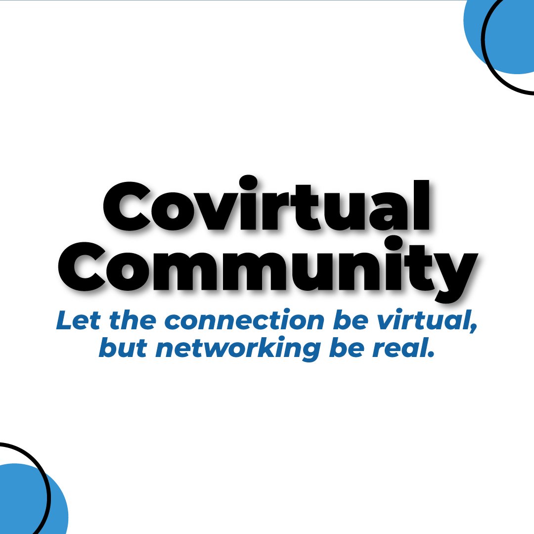 Covirtual_'s tweet photo. Your internet connection might waver but the networking and collaborations won't.
Covirtual is bringing your office online. Stay tuned, to know more.

#coworking #virtualcoworking #covirtual #coworkingspace #virtualbusiness #startup #virtualoffice #virtualworkspace #coworkinglife https://t.co/UVyLKjqboW