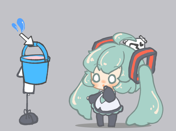 初音ミク「変身?
#初音ミク 」|しゅやのイラスト