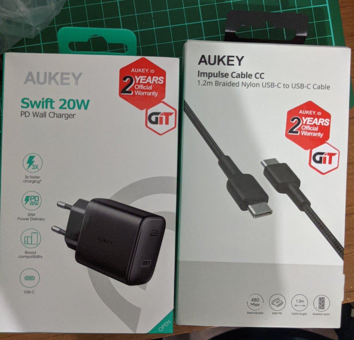 gemini_alterego's tweet image. mari kitah cobaa, thx @AUKEYofficial