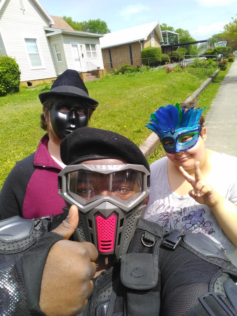 Yesterday was awesome for #NationalSuperheroDay ! <a href="/DarkDefender17/">Dark Defender</a>,Fallen Angel,&amp; Arctic fox had a great time in our #TennesseDivison! More stuff to come! 
Dare To Stand Up For Yourself,Dare To Be A Hero!

#reallifesuperheroes #RLSH #JustiveAllianceInitiative #TennesseeSuperheroes