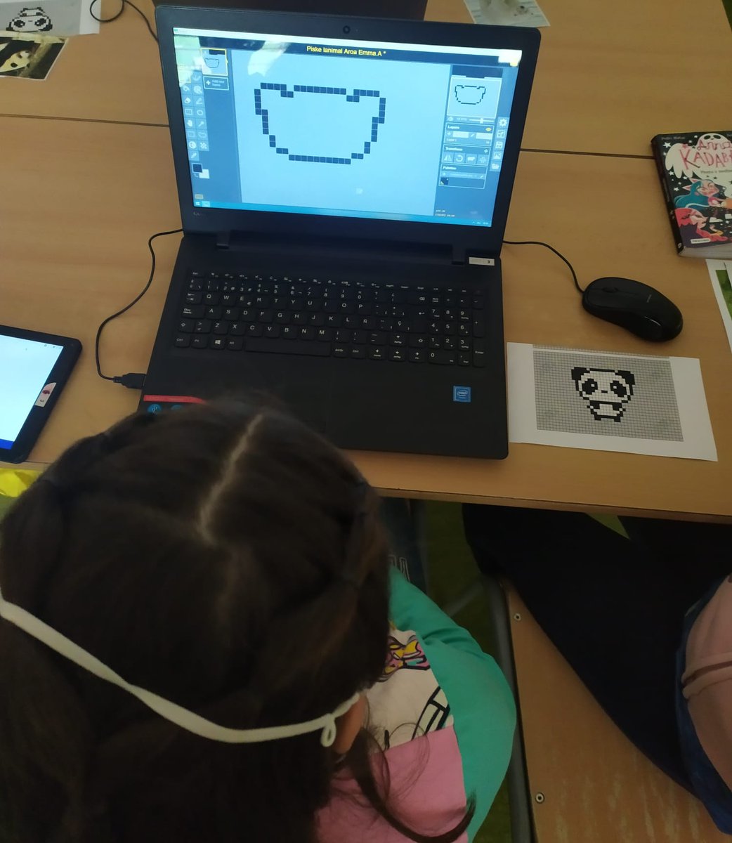 EscolaElsPins's tweet image. 🤖💻 A #2PRI treballem l'eix transversal #ODS  #ODS15 amb #pixelart. L'alumnat a gaudit molt del taller👏👏👏
#POEFA #ExitEducatiu
#IntegremLesTac #STEAM