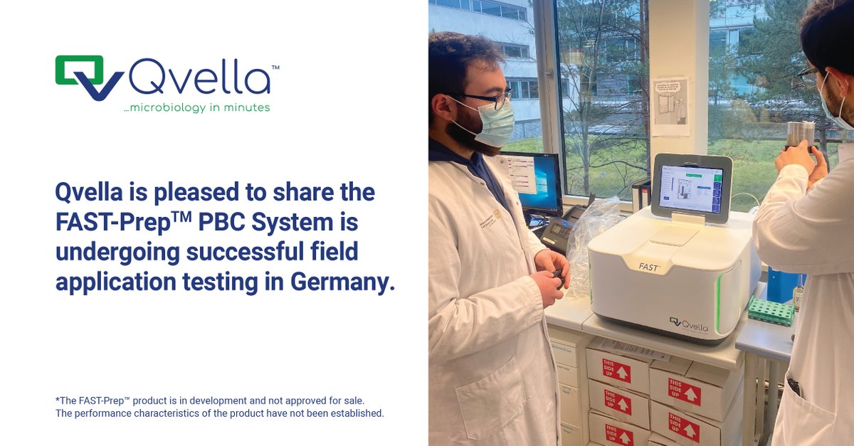 qvellacorp's tweet image. In honor of #labweek2021, Qvella celebrates all Medical Laboratory Professionals who play a vital role in health care and patient advocacy. Qvella extends a special Thank You to the Lab Professionals currently testing the FAST-Prep™ PBC System. 

qvella.com
