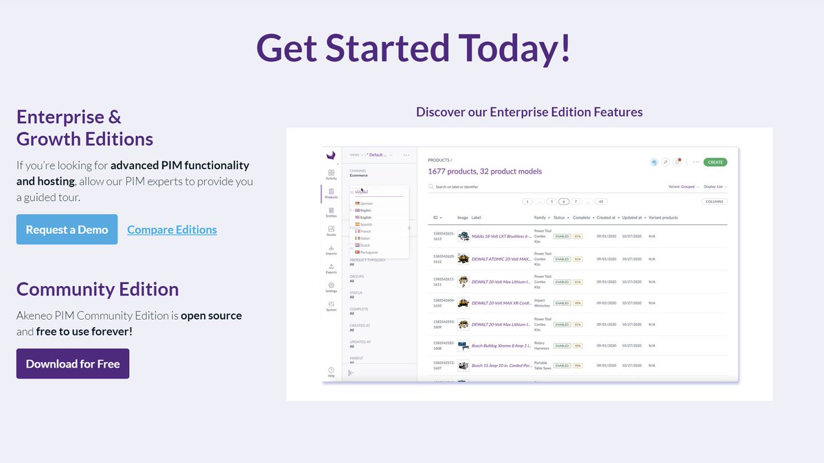 Akeneo: The Product Experience Company tweet media
