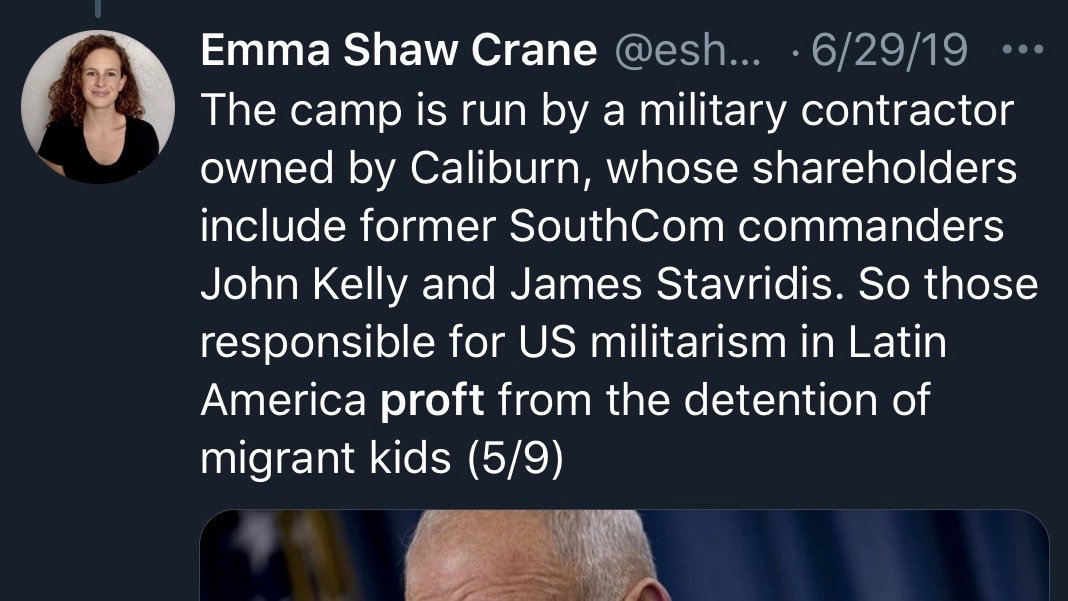 Biden is reopening several of the inhumane, for-profit concentration camps that had already been closed under Trump, including one Kamala Harris blasted for "human rights abuse." 20/