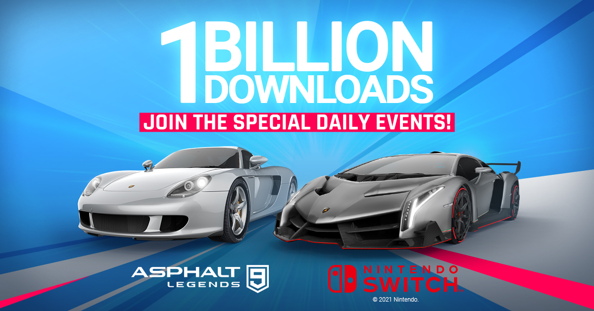 Asphalt on X: Let's close this party out with a bang! Be sure to get in on  the exciting daily events in Asphalt 9 while you can. There won't be  another Billion