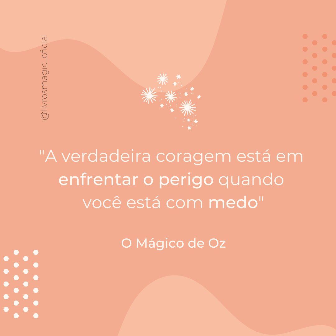 livros_magic's tweet photo. O Mágico de Oz é um livro inspirador para qualquer idade. Na Livros Magic você pode encontrar essa história e muitas outras! 🦁🧡
.
Saiba mais: https://t.co/N38oJpo7CT 🛍
.
#omagicodeoz #livroinfantil #literaturainfantil #livrosmagic #leitura #fraseslivros https://t.co/eoKziBl2aG