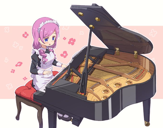 「ピアノ ツインテール」のTwitter画像/イラスト(新着)