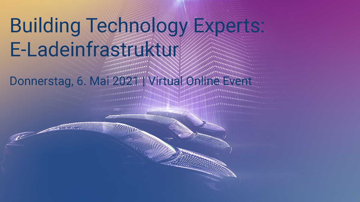Light_Building's tweet image. Save the date: Im Online Panel „E-Ladeinfrastruktur: Power for Mobility – vom Gebäude bis zum Fahrzeug“ diskutieren Experten am 6. Mai 2021 von 8 bis 9 Uhr. 
Kostenfrei dabei sein:
builtworld.com/event/building…
#LB22 #onlinepanel
