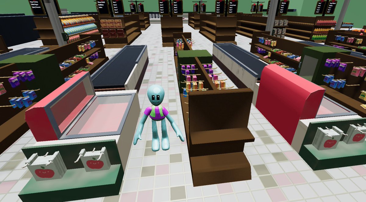 HappyMartGame's tweet photo. Inconvenience Store releases on May 5th!🍎

Our game will be releasing alongside lots of other awesome student games - you can check them all out here on May 5th: https://t.co/VjxdASJfMH

#gamedev #gameart #indiedev #unity3d #madewithunity #stoutproud #UWStout https://t.co/kq1YUqc7m0