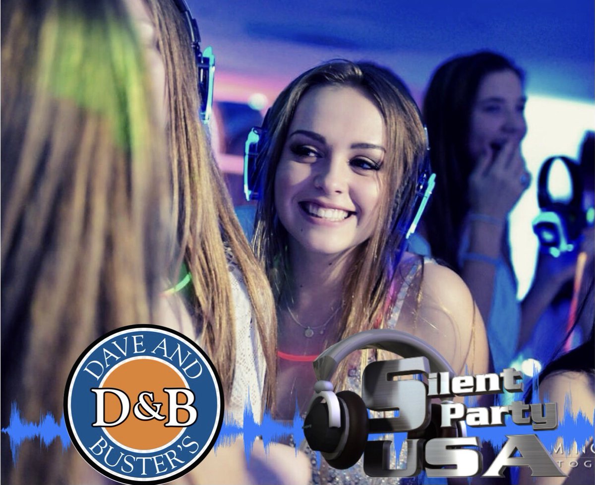 SilentPartyUSA's tweet image. We are excited to announce an upcoming partnership with Dave &amp;amp; Busters! Come out to the I-Drive location on May 6th 8:00pm and check out TWO of our Silent Party DJ’s. Tickets can be purchased in advance here ➡️ feverup.com/m/97541 or at the door. See you there! 🎶