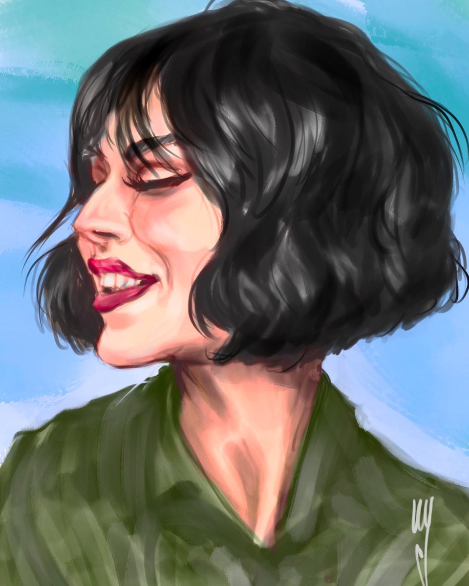 Portrait of Angela.
#portraitart #portrait #portraitpainting #ulf #artmagenta #procreateart #portraitdrawing