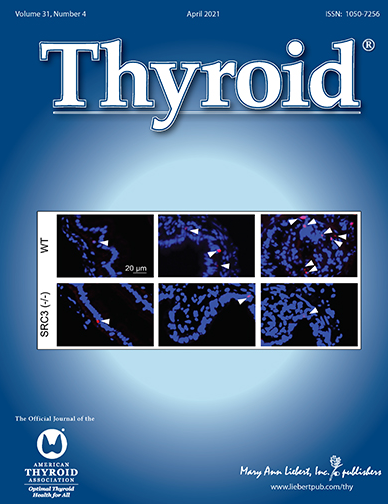 thyroidjournal's tweet photo. The April issue of @ThyroidJournal is now available online!
https://t.co/XZud1SztYr
#AmericanThyroidAssociation #ATAThyroid2020 #ThyroidJournal #endotwitter #medtwitter https://t.co/nxjTzs2h8z