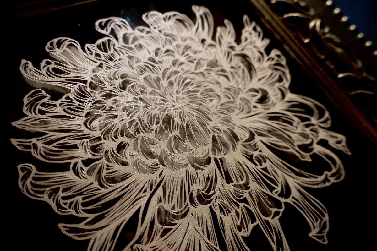 金平糖 4 16 切り博 水木休み 紙をカッターで切って繊細なお花を作っています 1枚目と4枚目は同じ作品です ゴールデンウィークsns展覧会 切り絵 金平糖 4 16 切り博 水木休み 紙をカッターで切って繊細なお花を作っています 1枚目と4枚目は同じ作品です ゴールデンウィークsns展覧会 切り絵